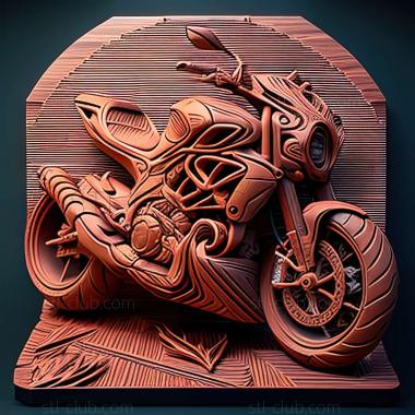 3D model Ducati Diavel Strada (STL)